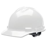 Cordova Duo Safety H26R1 Front Cap 6 Point Ratchet Nylon Suspension Hard Hat, White by Cordova
