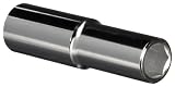 Martin SD616 Alloy Steel 1/2 Type I Opening 1/2 Square Drive Socket, 6 Points Deep, 3-1/8 Overall le
