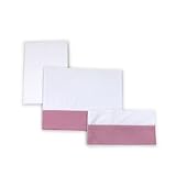 Cambrass 100 x 165c Cot Flat Sheet (Set of 3) by Cambrass