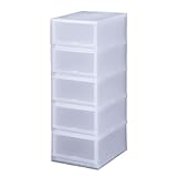 プラスト 組合せできる 収納ケース 5段 幅34cm