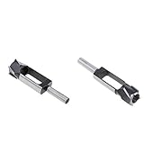 KESOTO 16mm＋25mm プラグカッター 木ダボドリル 穴あけビット 1/2インチシャンク 2本セット