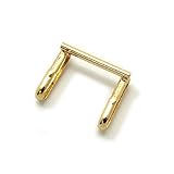 帯留め金具 １ヶ入【オビドメ金具 小 14mm×20mm G/ゴールド】