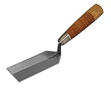 Kraft Tool AR432L 5-Inch by 2-Inch Archaeology Margin Trowel with Leather Handle [並行輸入品]