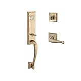Baldwin SCDELXDECLTSR049 Reserve Single Cylinder Handleset Del Mar x Decorative with Traditional Squ
