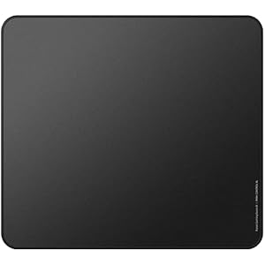 Pulsar Gaming Gears eSports仕様 ゲーミングマウスパッド XLサイズ 41cm x 46cm ParaControl V2 低摩擦 ハイブリッドタイプ 滑り止め 国内正規品 - Black