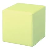 ライオン事務器 キッズファニチャー EARTH PARKアースパーク ブロック四角 EP-S ライムグリーン