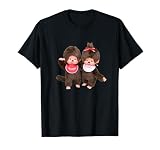 モンチッチグラフィック Tシャツ