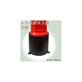 KGY レトロポスト台座 H-330 鉄黒塗装