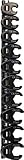AMPRO T42572 10 Piece 3/8-Inch Drive Flare Nut Crowfoot Wrench Set [並行輸入品]
