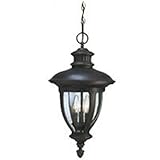 Boston Harbor BRT-BLR1703M Outdoor Pendant Lantern, Redwood Rust [並行輸入品]
