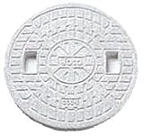 丸マス蓋 樹脂製 350型(直径385mm) JM350ＵW （雨水 穴あり） 城東テクノ