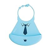 LITTLE MICO FEEDING BIB リトルミコ お食事用ビブ ブルー