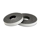 Baumgartens - Magnetic Tape Refill, 1/2quot;x15, Black, Sold as 1 Roll, BAU 66022 by Baumgartens
