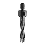 CMT 346.080.11 Dowel Drill with Threaded Shank, 5/16-Inch Diameter, M10 Shank, Right-Hand Rotation [