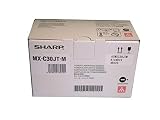 シャープ 複合機 MX-C300W 用 トナー (MX-C30JT-M) マゼンタ 国内純正品。