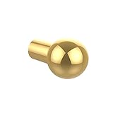 Allied Brass C-10-PB Knob 1-1/4-Inch, Polished Brass by Allied Brass