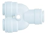 ジョン・ゲストSpeedfit ppm2312 Wメトリックポリプロピレン2ウェイDivider 12 mm OD push-to-connect10パック、ホワイト