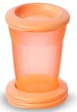 Tommee Tippee Essentials Food Pots and Lids x 3 (Orange) by Tommee Tippee
