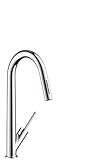 Hansgrohe(ハンスグローエ) アクサースタルク シングルレバー引出式キッチンシャワー混合水栓 (ハンスグローエ ジャパン公式・日本規格適合品)