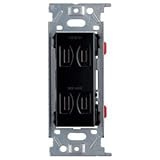 スガツネ工業 埋込ダブルコンセント AC125V 15A ソフトブラック PXP-J-JECBN55-SB