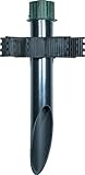 Nuvo Lighting SF76/664 3-Inch by 18-Inch PVC Mounting Post Die Cast Aluminum Cap Durable Outdoor Lan