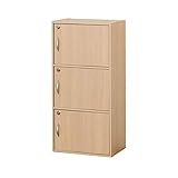 クロシオ プライベート鍵付ボックス3段（ナチュラル）93307