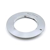 Pixco 電子接点付きマウント変換アダプター M42 スクリュー マウント レンズ-Sony Alpha Minolta MAカメラボディー対応 Sony A77II A58 A99 A65 A57 A77 A900【M42-Sony】 シルバー