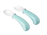 Badabulle Spoon and Fork (Blue) by Badabulle