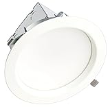 American Lighting MAG8-40-WH Magnum 8 LED 23-watt 2000 Lumens 4000K Downlight Fixture with White Tri