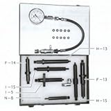NPA(東洋テック) ディーゼルエンジン用コンプレッションテスター【大型車用(ノズルホルダー用)】 DL-9