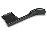 Iborrys-対応 Sony ソニー A7C Mark II A7C2 ILCE-7CM2 A7CR カメラ 専用 親指 アップ グリップ 親指ハンドル ホットシュー サムグリップ · 独占的なレトロな滑り止め模様設計·カメラホールド感を高める (ブラック)
