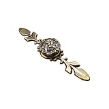 Dovewill 亜鉛合金製　耐久性　キャビネット　食器棚　食器棚　ドア　引き出し　ノブ　ハンドル　118ミリメートル　ねじ付き　アンティークブロンズ