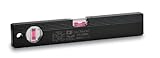 エビス ベーシックレベル磁石付(ブラック) ED-30MBR 300㎜ 気泡管カラー:レッド