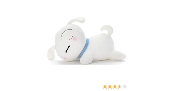 Amazon クレヨンしんちゃん すやすやフレンド ぬいぐるみs シロ 幅約 21cm ぬいぐるみ おもちゃ