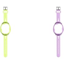 タマゴッチ uni パープル　アクセサリー　リストバンド Amazon.co.jp: DZHAXIE Tamagotchi用リストバンド TPU