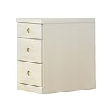 アルファタカバ 押し入れ用すき間収納(奥行55cm) 2.5cm刻み選べる押入れ収納 すきま収納 幅32.5cm3段(高さ55cm)ホワイト