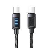 Mcdodo USB-C to USB-Cケーブル 240W急速充電 PD3.1規格 Type-Cケーブル E-markerチップ搭載 リズムスクリーン表示 高速データ転送 Type-C 充電コード タイプCコード Macbook iPad iPhone 17/16/15 Xperia Galaxy Pixel AndroidなどUSB-C機器対応 1.2m 型番CA-0350