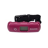 HARU　小型軽量『ベルト式吊り下げデジタルスケール』スーツケースの計量に【ＭＡＸ50kg】荷物 旅行はかり デジタル吊り下げ式ラゲッジチェッカー (ワイン)