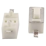 SODIAL(R) 10個　6x3.5x4.3mm 2ピン瞬間プッシュボタン SMD SMT タクタイルタクトスイッチ