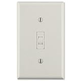 Jasco Z - Wave Dimmer壁トグルスイッチ、NOニュートラル、ライトアーモンド(45717 )