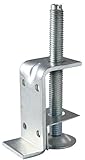 d.h.s. Heavy Duty Leveler脚W /ロックナット – 300 lb。容量 4" (Adjusts up to 1-1/2") シルバー LCG-HCLK-STL-100