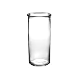 Syndicate Sales 4 1/2" x 9 1/2" Cylinder Vase, Clear