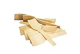 Perfect Stix Green Spoon 70 Birchwood Square Compostable Cutlery Taster Spoon with Concave, 2-3/4' L