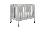 Babyletto Origami Mini Crib グレー
