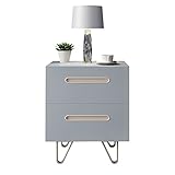 SYF ソリッドウッド製ベッドサイドテーブル|ロッカーベッドルーム家具|引き出しロッカーベッドサイドテーブル寝室 A+ (サイズ さいず : A-45*41.5*43)