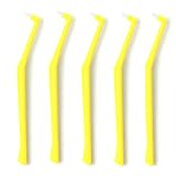 【ワンタフトブラシ】歯科専用 オーラルケア プラウト S (ソフト) イエロー【12本セット】