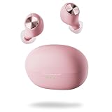 Ethernotes ワイヤレスイヤホン【2026年最新イヤホン bluetooth】アップグレード版 HiFi重低音音質 ブルートゥース5.3 自動ペアリング 接続瞬時 超軽量 快適な装着感 最大60時間再生 Type-C急速充電 マイク付き ENC通話 ノイズキャンセリング 完全ワイヤレス タッチ式音量調整 カナル型 両耳 片耳利用(ピンク)