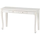 家具 便利 おしゃれ コンソールテーブル（アンティークホワイト） 101174500