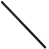 ALEKO One 5 ' X 2 " x 2 "ブラックDividable亜鉛メッキスチールフェンスポスト