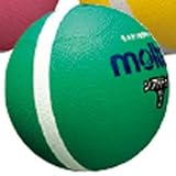 ソフトラインドッジボール１号球　緑 182-185